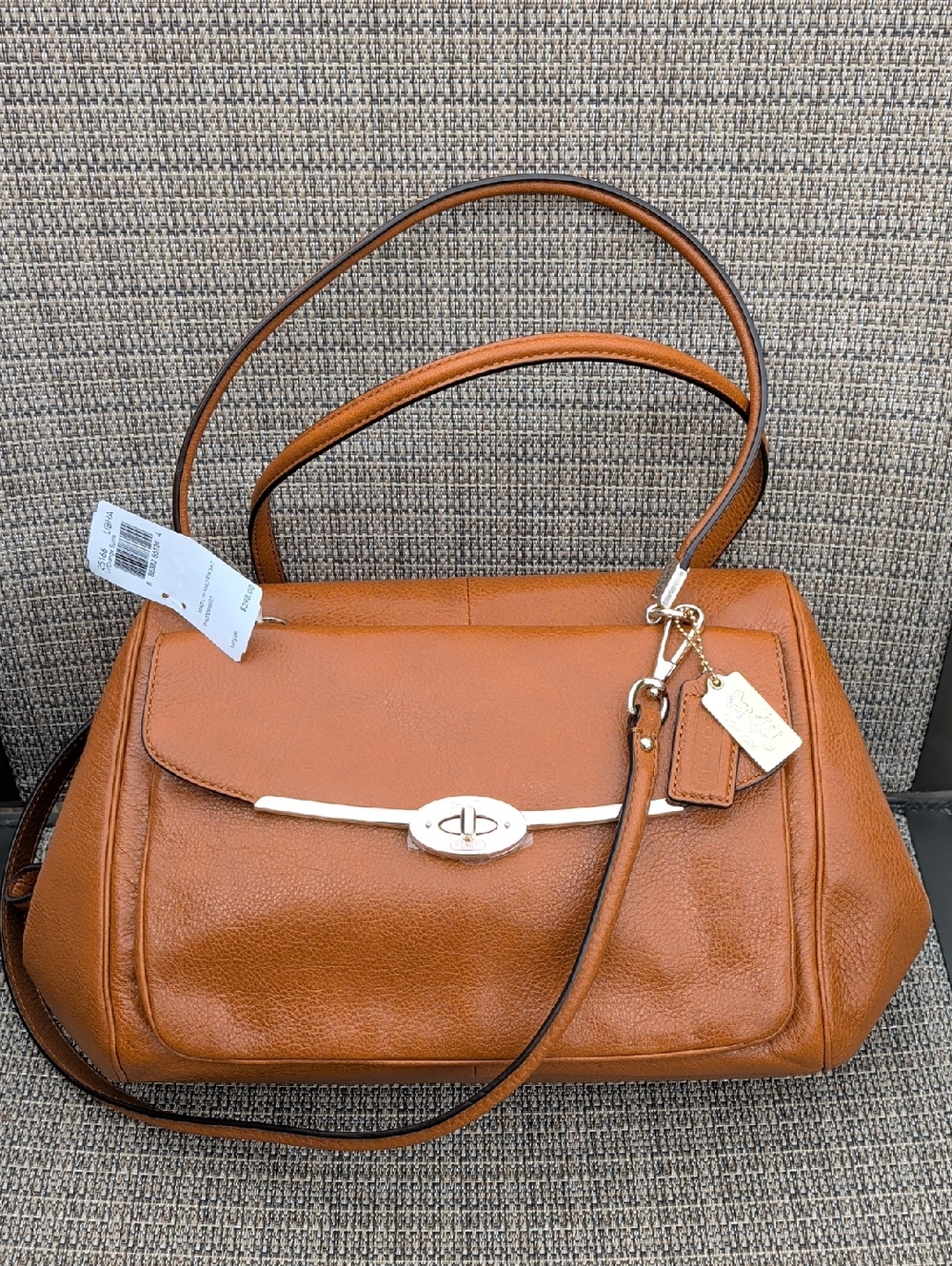 Coach Madison East West Satchel (25166) With Crossbody Strap NWT